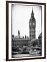 The Houses of Parliament and Big Ben - Hungerford Bridge and River Thames - City of London - UK-Philippe Hugonnard-Framed Photographic Print