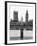 The Houses of Parliament and Big Ben - Hungerford Bridge and River Thames - City of London - UK-Philippe Hugonnard-Framed Photographic Print