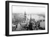 The Houses of Parliament, as Seen from Victoria Tower, Westminster, London, C1905-null-Framed Giclee Print