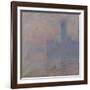 The Houses of Parliament, London, 1903 (Oil on Canvas)-Claude Monet-Framed Giclee Print