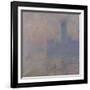 The Houses of Parliament, London, 1903 (Oil on Canvas)-Claude Monet-Framed Giclee Print