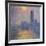 The Houses of Parliament, London, with the Sun Breaking Through the Fog-Claude Monet-Framed Art Print