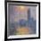 The Houses of Parliament, London, with the Sun Breaking Through the Fog-Claude Monet-Framed Art Print