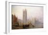 The Houses of Parliament, London-Claude T. Stanfield Moore-Framed Giclee Print