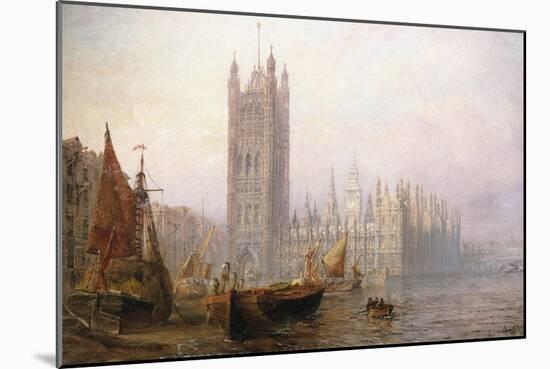 The Houses of Parliament, London-Claude T. Stanfield Moore-Mounted Giclee Print