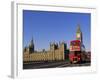 The Houses of Parliament (Palace of Westminster), Unesco World Heritage Site, London, England-John Miller-Framed Photographic Print