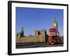 The Houses of Parliament (Palace of Westminster), Unesco World Heritage Site, London, England-John Miller-Framed Photographic Print