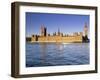 The Houses of Parliament (Palace of Westminster), Unesco World Heritage Site, London, England-John Miller-Framed Photographic Print