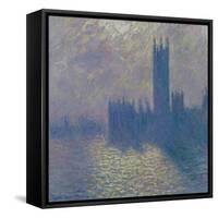 The Houses of Parliament, Stormy Sky, 1904-Claude Monet-Framed Stretched Canvas