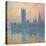 The Houses of Parliament, Sunset, 1903-Claude Monet-Stretched Canvas
