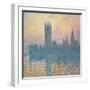 The Houses of Parliament, Sunset, 1903-Claude Monet-Framed Giclee Print