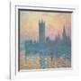 The Houses of Parliament, Sunset, 1903-Claude Monet-Framed Giclee Print