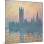 The Houses of Parliament, Sunset, 1903-Claude Monet-Mounted Giclee Print