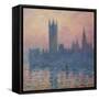 The Houses of Parliament, Sunset, 1903-Claude Monet-Framed Stretched Canvas