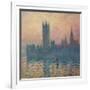 The Houses of Parliament, Sunset, 1903-Claude Monet-Framed Giclee Print