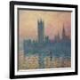 The Houses of Parliament, Sunset, 1903-Claude Monet-Framed Giclee Print