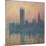 The Houses of Parliament, Sunset, 1903-Claude Monet-Mounted Giclee Print