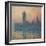 The Houses of Parliament, Sunset, 1903-Claude Monet-Framed Giclee Print