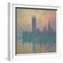 The Houses of Parliament, Sunset, 1903-Claude Monet-Framed Art Print