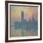 The Houses of Parliament, Sunset, 1903-Claude Monet-Framed Art Print