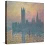 The Houses of Parliament, Sunset, 1903-Claude Monet-Stretched Canvas