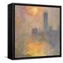 The Houses of Parliament, Sunset, 1904-Claude Monet-Framed Stretched Canvas