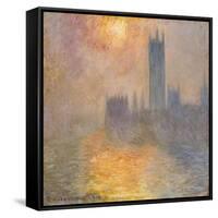 The Houses of Parliament, Sunset, 1904-Claude Monet-Framed Stretched Canvas