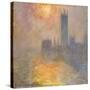 The Houses of Parliament, Sunset, 1904-Claude Monet-Stretched Canvas