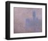 The Houses of Parliament, The Seagulls-Claude Monet-Framed Art Print