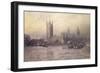 The Houses of Parliament, Watercolour-Maude Parker-Framed Giclee Print