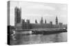 The Houses of Parliament, Westminster, London, 1933-null-Stretched Canvas