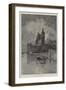 The Houses of Parliament, Westminster-Charles Auguste Loye-Framed Giclee Print