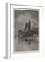 The Houses of Parliament, Westminster-Charles Auguste Loye-Framed Giclee Print