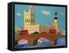 The Houses of Parliament-William Cooper-Framed Stretched Canvas