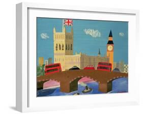 The Houses of Parliament-William Cooper-Framed Giclee Print