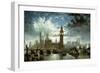 The Houses of Parliament-John Anderson-Framed Giclee Print