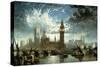 The Houses of Parliament-John Anderson-Stretched Canvas