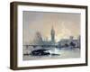 The Houses of Parliament-David Roberts-Framed Giclee Print