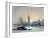 The Houses of Parliament-David Roberts-Framed Giclee Print