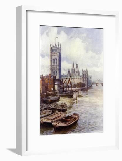 The Houses of Parliament-Alfred Robert Quinton-Framed Giclee Print