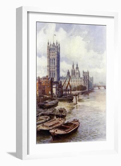 The Houses of Parliament-Alfred Robert Quinton-Framed Giclee Print