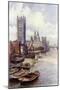 The Houses of Parliament-Alfred Robert Quinton-Mounted Giclee Print