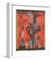 The Houses-Tree-Paul Klee-Framed Collectable Print