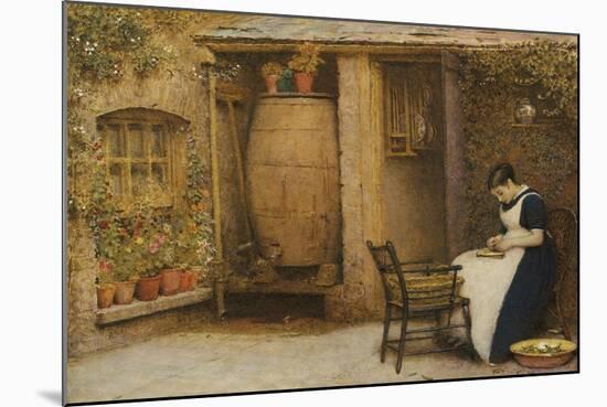 The Housewife-Frederick Walker-Mounted Giclee Print