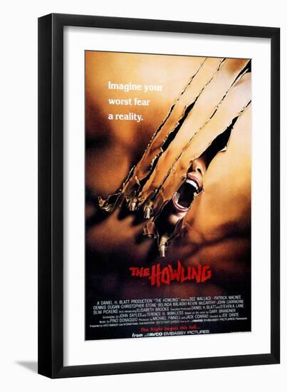 The Howling, 1981-null-Framed Art Print