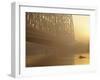 The Howrah Bridge Over the Hugli River, Calcutta, West Bengal, India-Duncan Maxwell-Framed Photographic Print