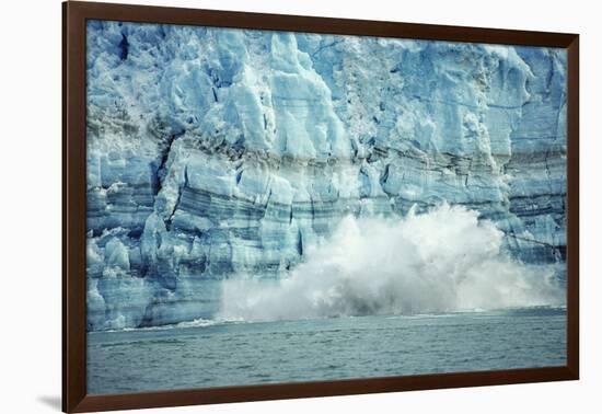 The Hubbard Glacier Is Tidewater Glacier, Tongass NF, Alaska-Howie Garber-Framed Photographic Print