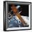 The Hubble Space Telescope Backdropped by Planet Earth-null-Framed Photographic Print