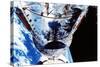 The Hubble Space Telescope Orbiting the Earth, C1990S-null-Stretched Canvas