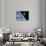 The Hubble Space Telescope with a Blue Earth in the Background-Stocktrek Images-Stretched Canvas displayed on a wall